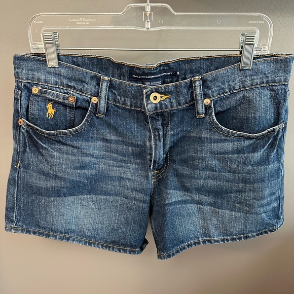 RALPH LAUREN | Women’s Size 8 Denim Shorts - Picture 1 of 5